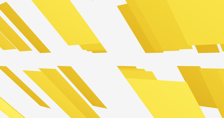 Render with yellow rectangles on white