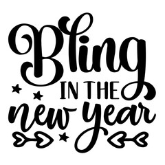 Happy New Year Svg Design