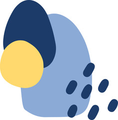 hand draw shape abstract design