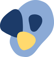 hand draw shape abstract design