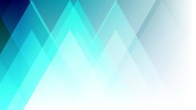 Abstract triangle shape light and shade creative geometric motion background. Video animation Ultra HD 4k footage.