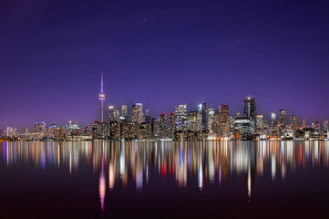 Evening Toronto Skyline