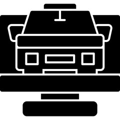 Obraz premium Taxi Icon