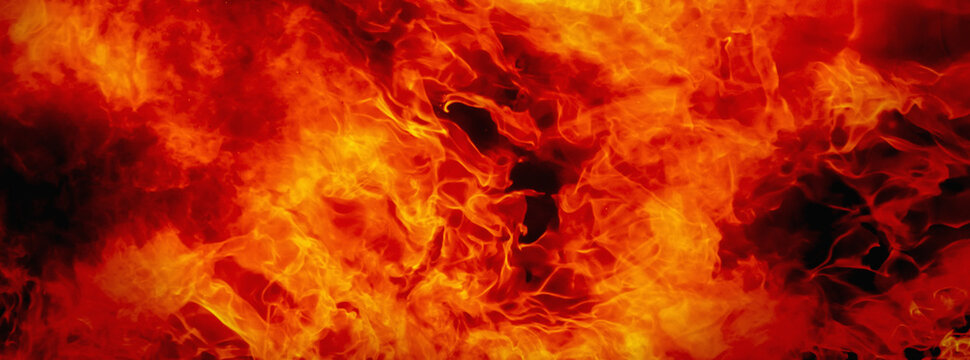 fire background a symbol of hell and inferno
