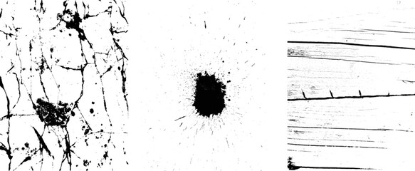 Grunge Urban Backgrounds set.Texture Vector.Dust Overlay Distress Grain ,Simply Place illustration over any Object to Create grungy Effect .abstract,splattered , dirty, texture for your design. 