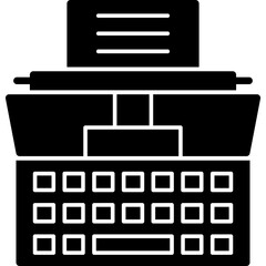 Typewriter Icon