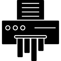 Paper Shredder Icon