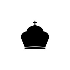 Obraz premium Black emperor corona icon set. Sketch heraldic diadem of royalty and power with luxury decoration in vintage medieval vector style