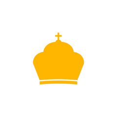 Black emperor corona icon set. Sketch heraldic diadem of royalty and power with luxury decoration in vintage medieval vector style