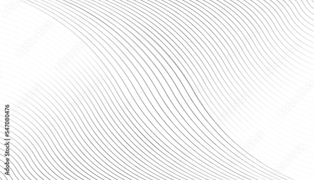 Poster abstract monochrome stripe texture background. minimal grey wavy lines pattern background for retro 