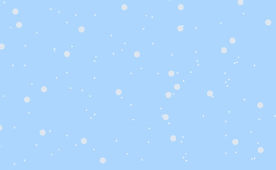 winter background with snowflakes