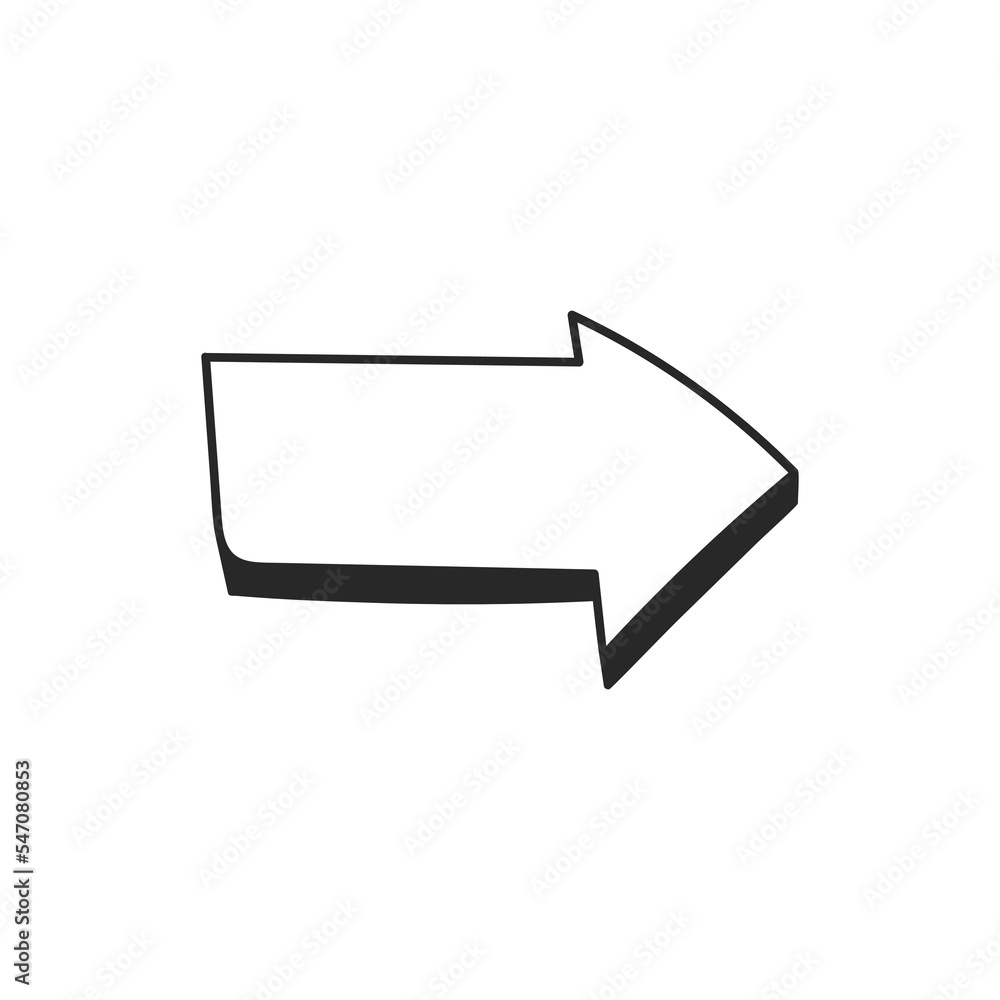 Poster geometric frames hand drawn icon set. arrows pointers with speech bubbles and lightning bolts for ar