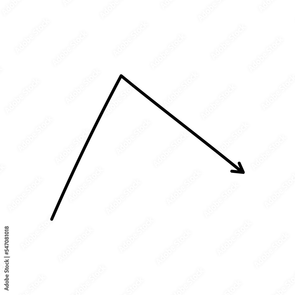 Poster black writhing and twisting arrows icon set. signpost movement and minimalistic distance symbol with