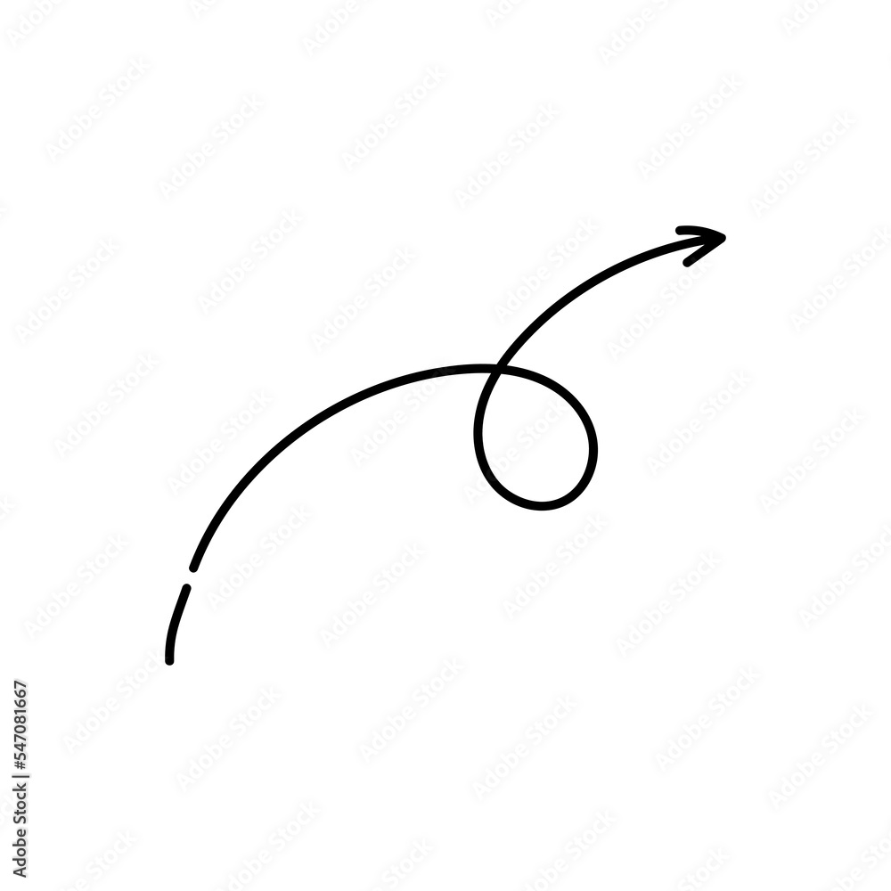 Poster black writhing and twisting arrows icon set. signpost movement and minimalistic distance symbol with