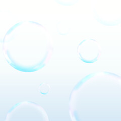 blue bubble background