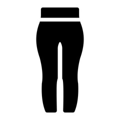 leggings glyph icon