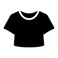 shirt glyph icon