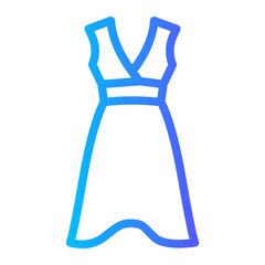 dress gradient icon