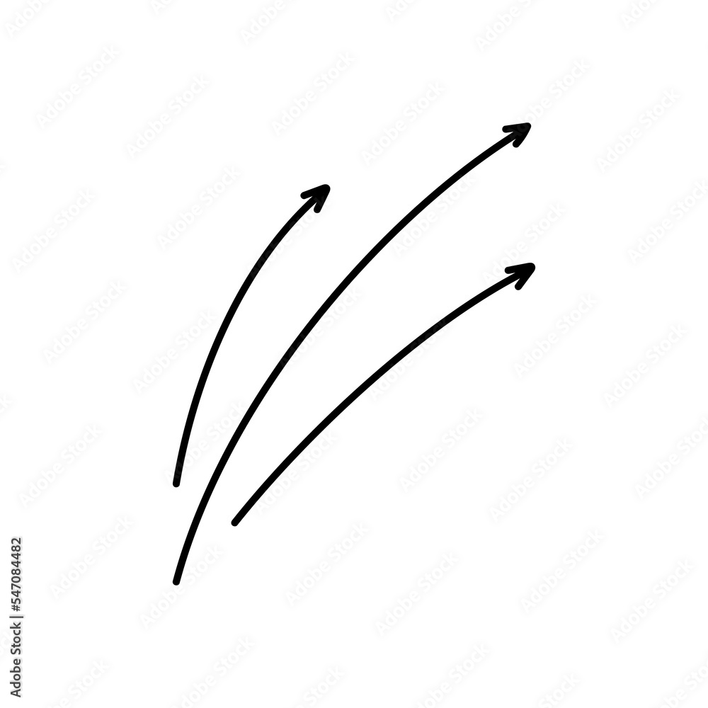 Poster black writhing and twisting arrows icon set. signpost movement and minimalistic distance symbol with