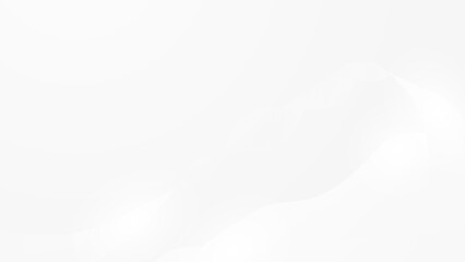 Abstract white panoramic background made of triangles - Vector