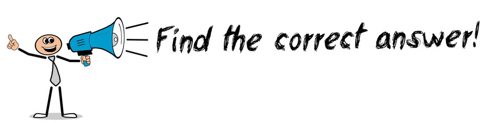 Find the correct answer!