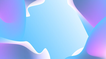 Trendy fluid gradient background for landing page background, colorful abstract liquid 3d shaped. Futuristic design backdrop for banner, poster, cover, flyer, presentation, advertising