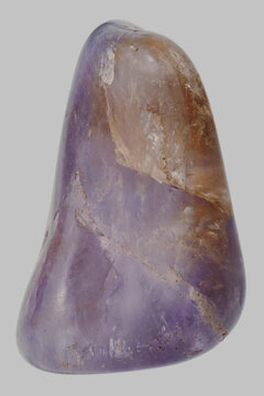 Still life close up purple Brazilian amethyst
