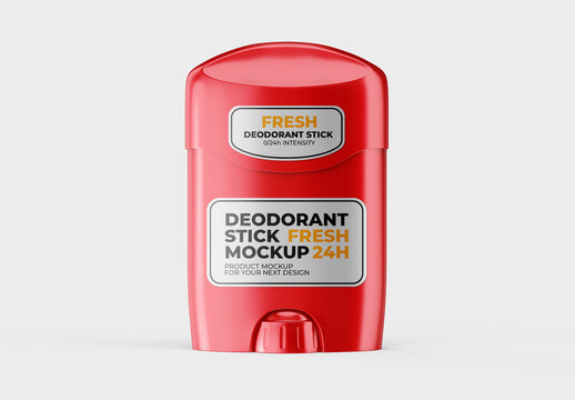 Deodorant Stick Mockup Template