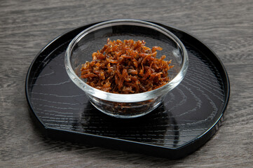 和食の小魚料理、ちりめん山椒