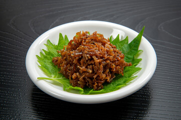 和食の小魚料理、ちりめん山椒