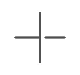 Interface icon outline and linear symbol.	
