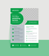 Corporate Business Flyer Template Design