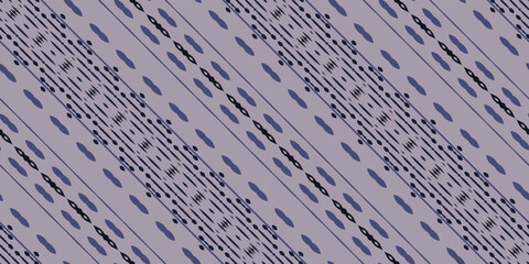 Fototapeta premium Ethnic Tribal Ikat fabric tribal African Seamless Pattern. Ethnic Geometric Batik Ikkat Digital vector textile Design for Prints Fabric saree Mughal brush symbol Swaths texture Kurti Kurtis Kurtas