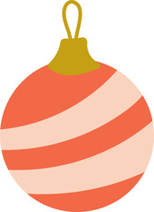 Christmas bauble ball