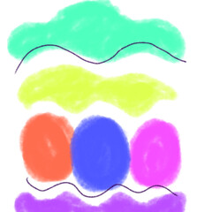 Colorful watercolor abstract texture art 