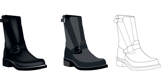 Women's tank boots for the winter-