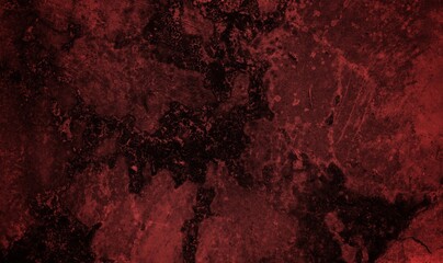 A textured background featuring deep red tones with a distressed, grunge appearance. The surface shows scratches and uneven patterns, creating a vintage feel.