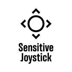 "Sensitive Joystick" vector information sign © dnbr