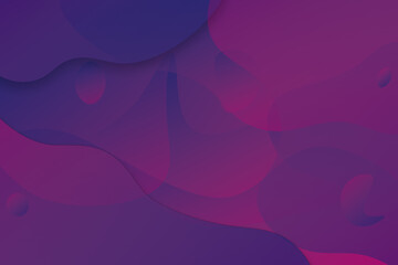 trendy purple and magenta gradient background with waves and free space for text