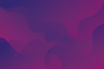 trendy purple and magenta gradient background with waves and free space for text