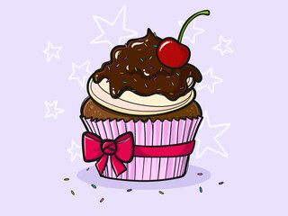 Cupcake Vektor	