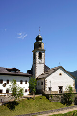 Sauris di Sotto, mountain village in Friuli-Venezia Giulia