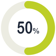 Percent Progress Shape (6)