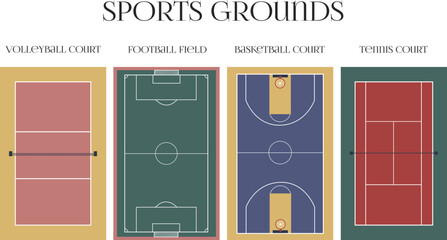 sports court, sports grounds © анастасия дмитриева