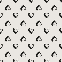 Essential monochrome geometric seamless vector pattern. Neutral geometry multi-use repeating pattern tile for packaging and backgrounds. 