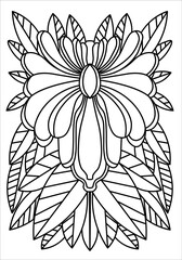 abstract plant ornament. element of wrought iron. Artistic forging sketch