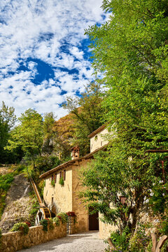 Wasserm&uuml;hle &ldquo;Molinetto della Croda&rdquo; in Refrontolo, Norditalien