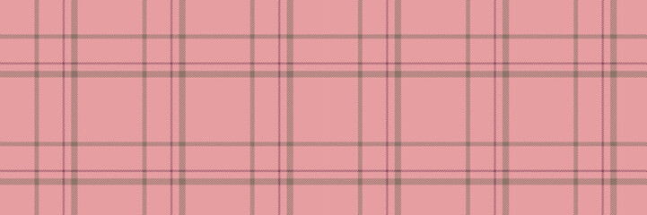 Plaid pattern horizontal background. Classic fabric design. Vector textile swath.