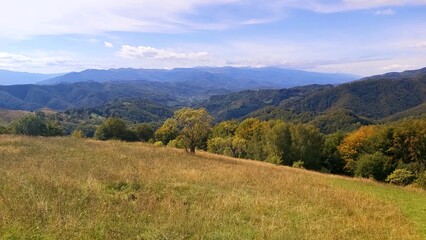 landscape in the mountains
