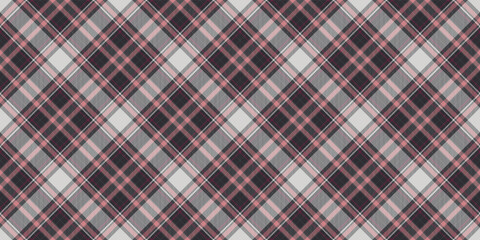 Plaid pattern horizontal background. Classic fabric design. Vector textile swath.